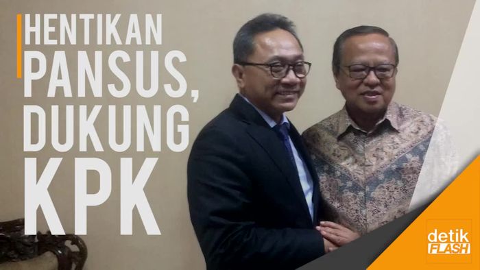 Zulkifli Hasan: Hentikan Pansus Angket, Dukung KPK