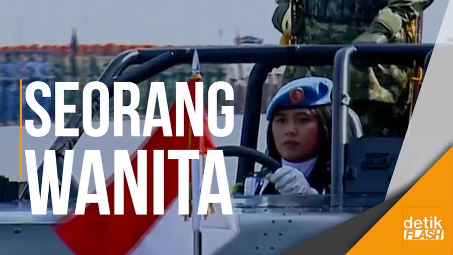 Kenalan dengan Pengemudi Kendaraan Inspeksi Jokowi di HUT TNI 