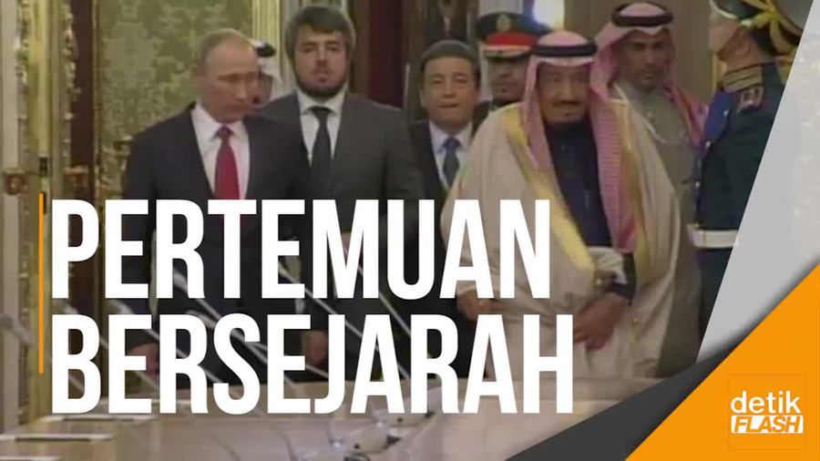 Pertemuan Raja Salman dengan Vladimir Putin