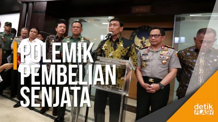 Kapolri, Panglima TNI, KaBIN Temui Wiranto Bahas Soal Senjata