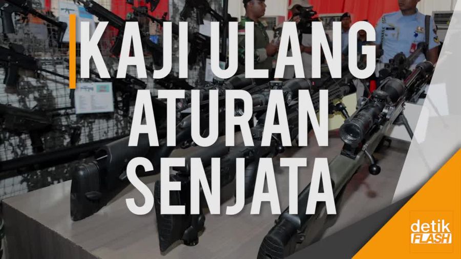 Hindari Polemik, Pemerintah Kaji Ulang Regulasi Senjata