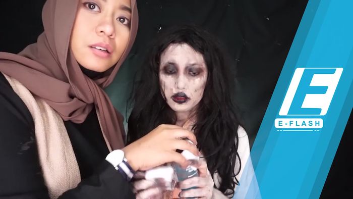 Tutorial Makeup ala Setan di Film Pengabdi Setan