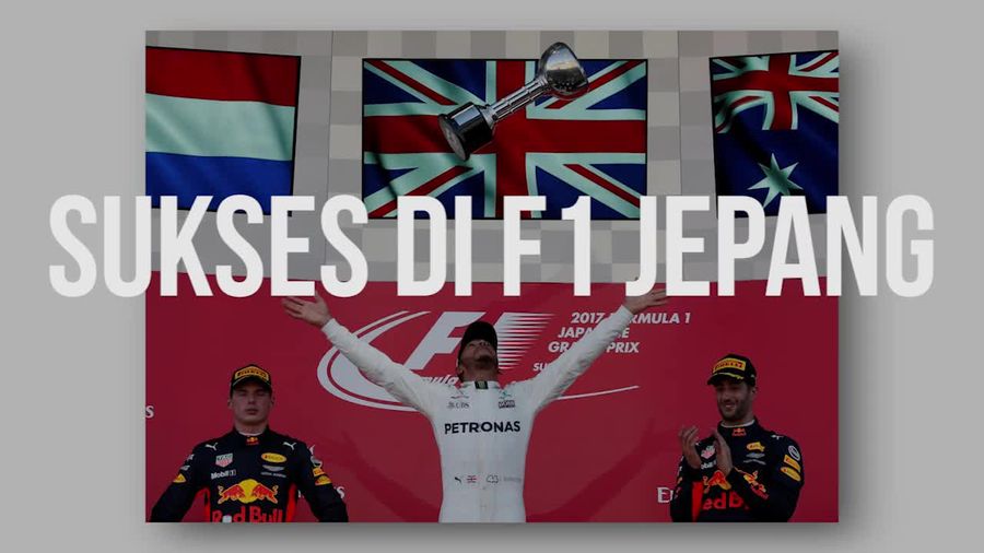 Kuasai Seri F1 Jepang, Pebalap Mercedes Mantab Menatap Juara F1