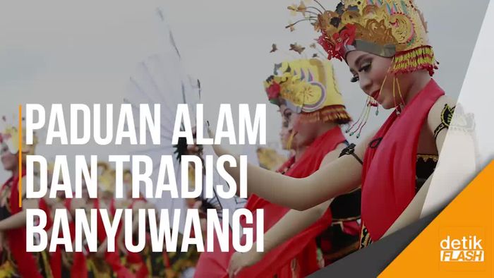 Pagelaran Kolosal Gandrung Sewu Menjadi Ikon Banyuwangi