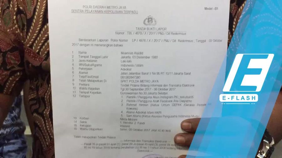 Serangan Balik Nikita Terkait Twit yang Diduga Hina Panglima TNI