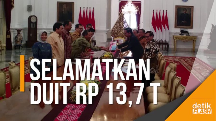 Lapor ke Jokowi, BPK Sebut Telah Selamatkan Uang Negara Rp 13,7 T