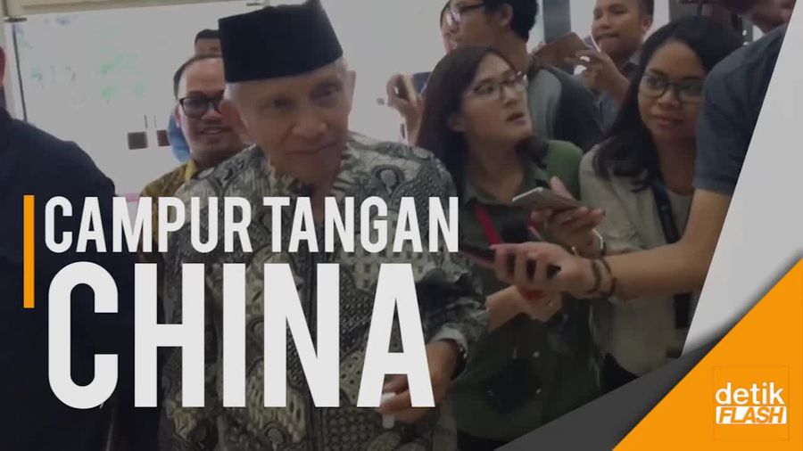 Amien Rais Tuding Pencabutan Moratorium Reklamasi Dipengaruhi Asing