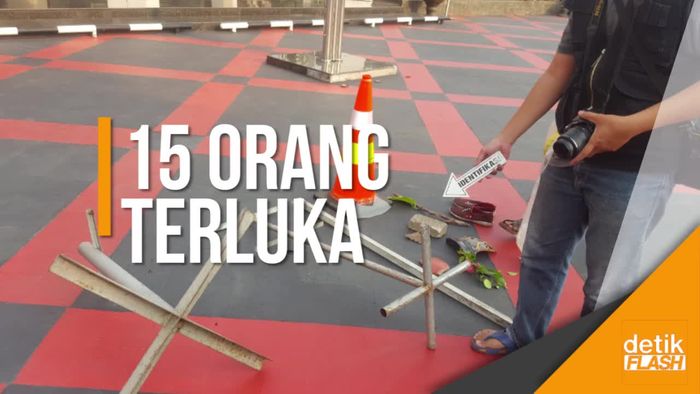 Ricuh di Kemendagri: 15 Orang Diringkus, 15 Orang Jadi Korban