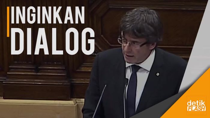 Presiden Catalonia Tunda Kemerdekaan dari Spanyol