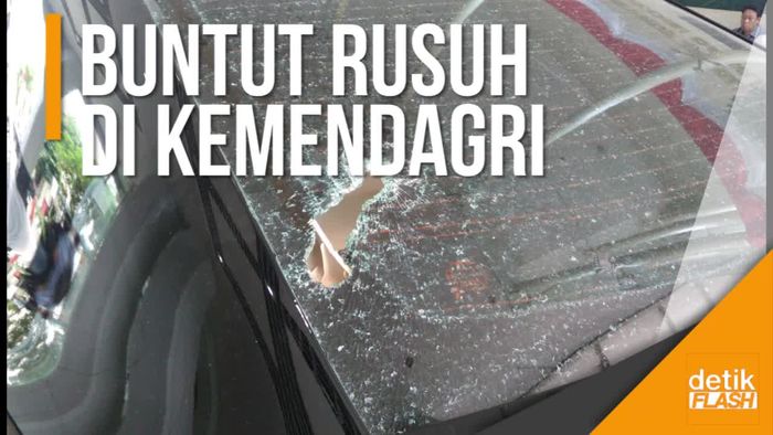 11 Orang Jadi Tersangka Kerusuhan di Kemendagri