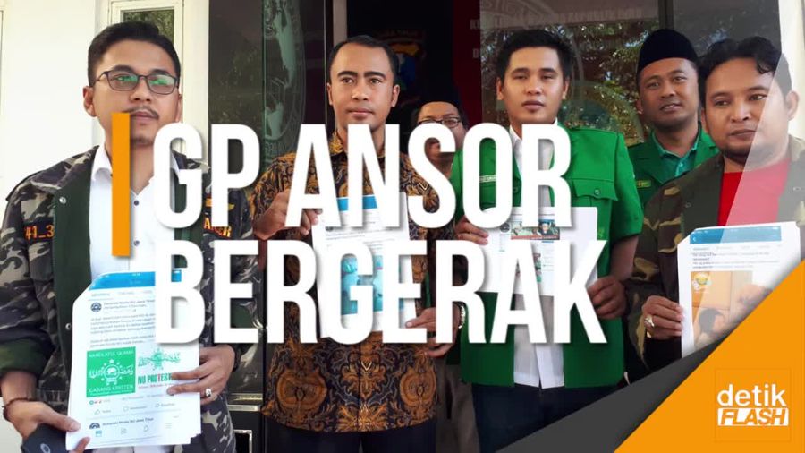 Kiai dan NU Dihina, GP Ansor Lapor ke Polda Jatim
