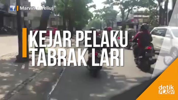 Seru! Kejar-kejaran dengan Pelaku Tabrak Lari di Bandung