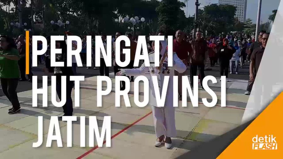Aksi Wali Kota Risma Joget Gemu Fa Mi Re