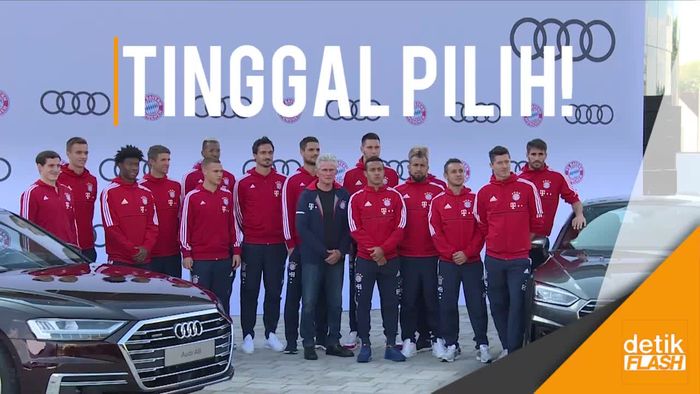 Asyik! Pemain Bayern Munich Bebas Bawa Pulang Mobil Sponsor