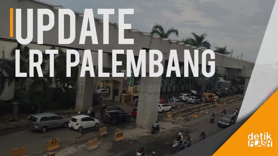 Sudah Rampung 67 Persen, Begini Kondisi LRT Palembang 