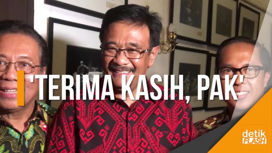 Djarot: Atas Nama Jokowi-Ahok, Saya Ucapkan Terima Kasih