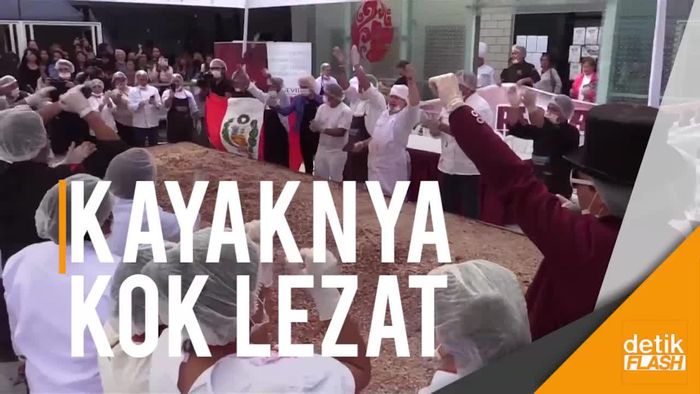 Cokelat Batangan Terbesar di Dunia