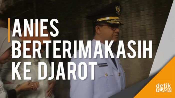 Anies Ucapkan Terimakasih ke Djarot