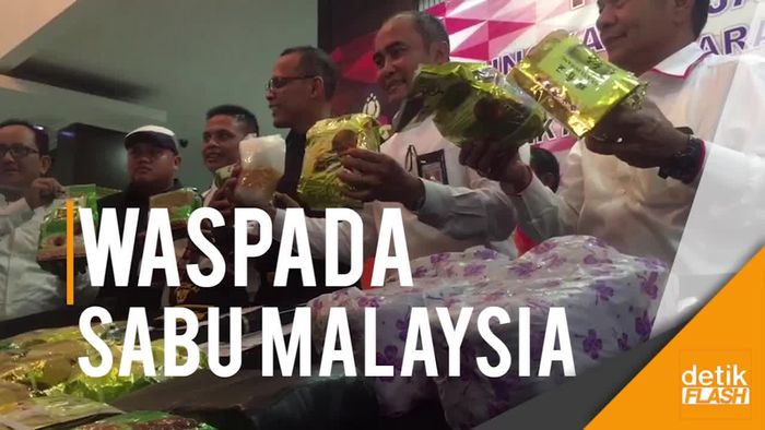 Polisi Gagalkan Penyelundupan 38 Kilogram Sabu Malaysia