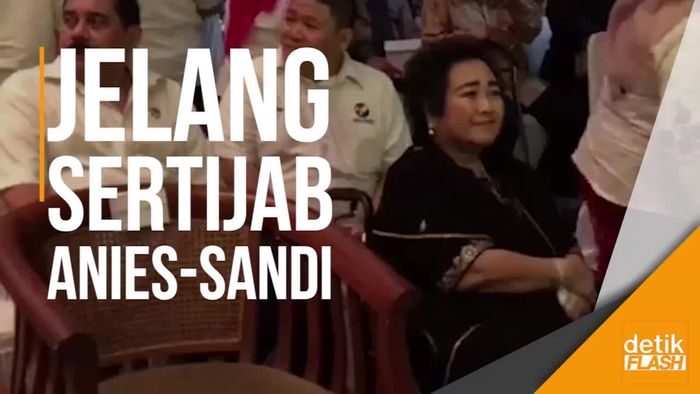 Sejumlah Tokoh Hadiri Sertijab Anies-Sandi
