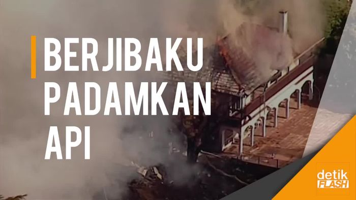  Nyaris Sepekan Padamkan Api di California