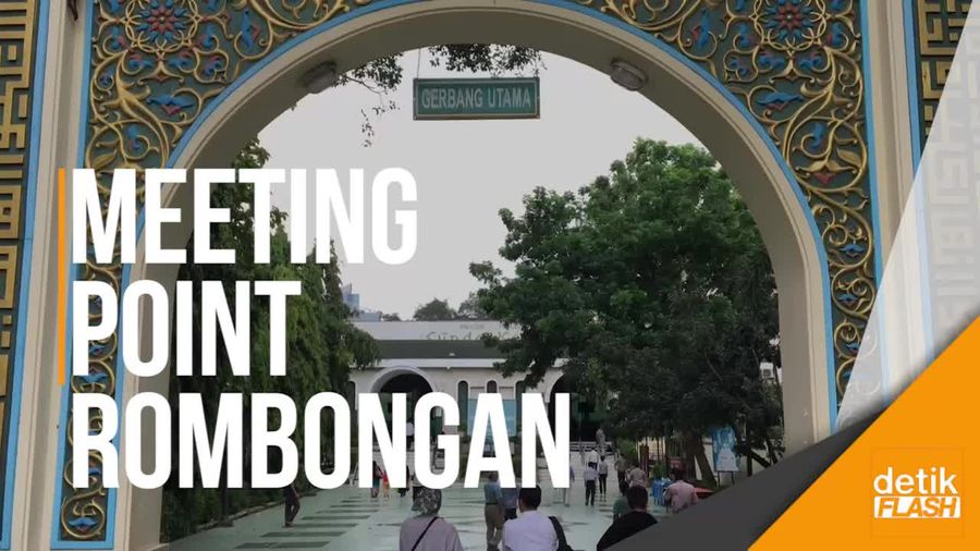 Persiapan Masjid Sunda Kelapa Sambut Kedatangan Anies-Sandi