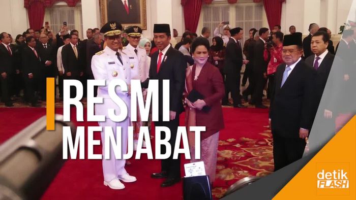 Sah! Anies-Sandi Resmi Memimpin Ibu Kota