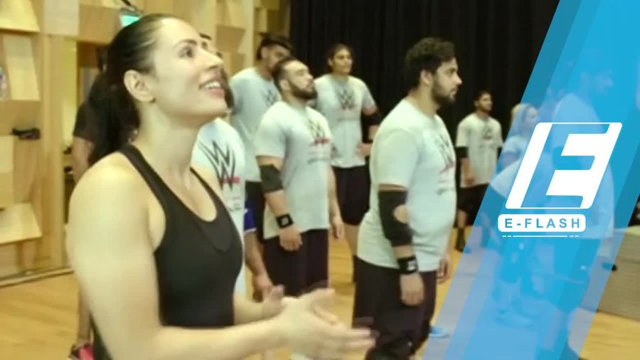 Shadia Bseiso, Pegulat Cantik Asal Timur Tengah yang Dikontrak WWE
