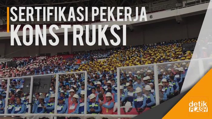 Jokowi Ingin Percepatan Sertifikasi Jutaan Tenaga Konstruksi