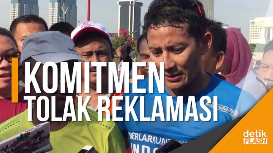 Sandiaga Masih Tunggu Kajian Reklamasi Sebelum Bertemu Investor