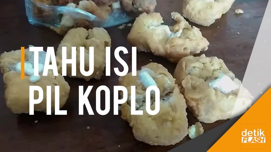 Petugas Gagalkan Penyelundupan Tahu Isi Pil Koplo