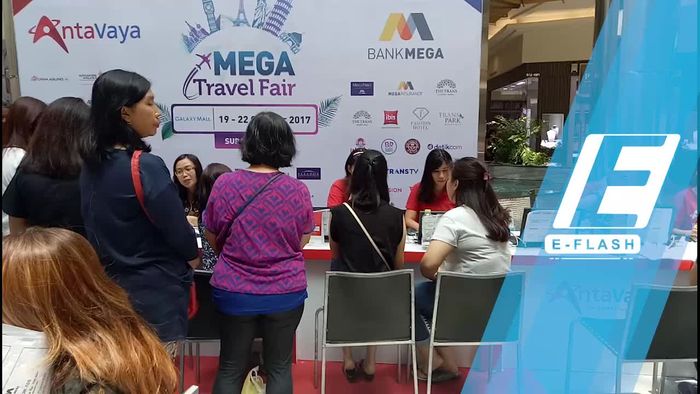 Antusiasme Traveler Ikuti Mega Travel Fair Surabaya