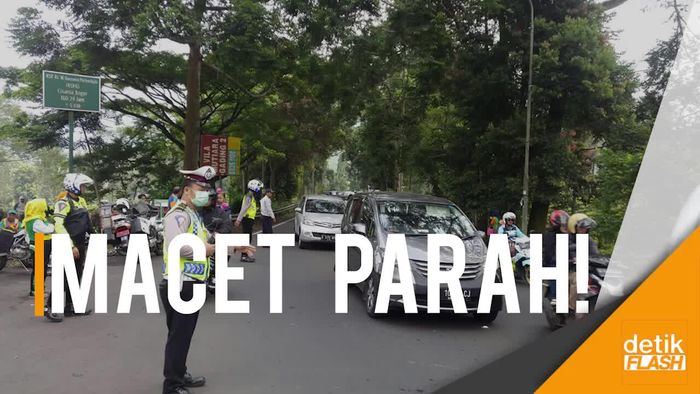 Polisi: One Way di Puncak Terganggu, Ada Acara Pemprov DKI