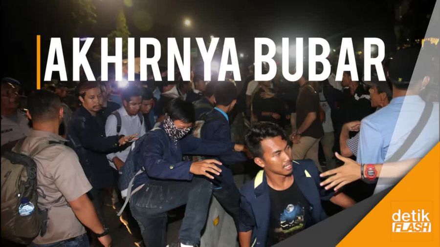 Aksi Bubar, Polisi: Orang Tuamu di Kampung Macul Buat Kuliahkanmu
