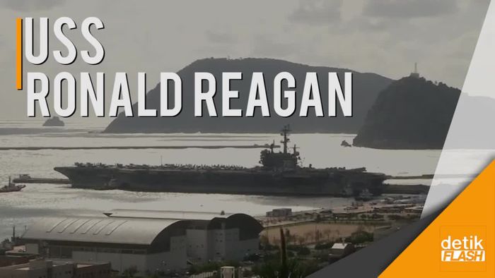 Kapal Canggih Amerika Merapat ke Korsel 