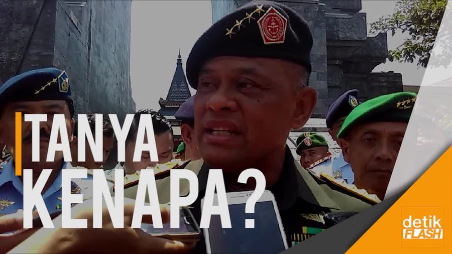 Panglima TNI Ditolak Masuk AS