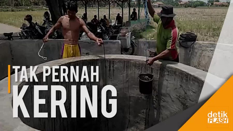 Tak Pernah Kering, Inilah Penampakan Sumur Keramat di Cirebon