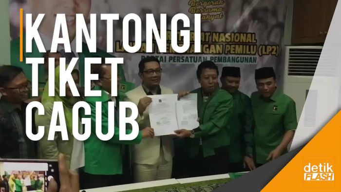 Didukung PPP Romi, Kang Emil Kantongi Tiket Pilgub Jabar