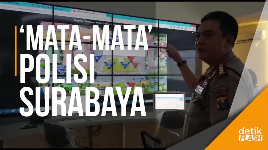 ‘Mata-mata’ Polisi Surabaya yang Terinspirasi dari Singapura
