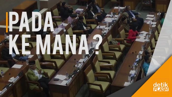 Banyak Kursi Kosong di Sidang Paripurna Pengesahan Perppu Ormas