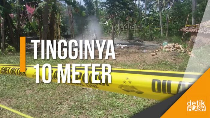 Lumpur Panas Menyembur di Tasikmalaya