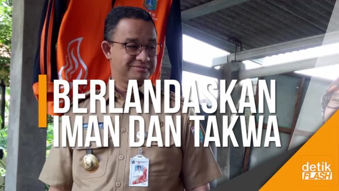 Anies Ingin Warga Jakarta Berakhlakul Karimah