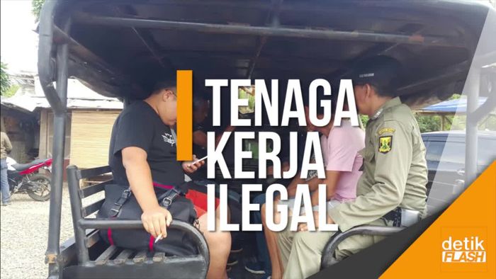 Kerja di Tambang Emas, 6 WN China Diamankan Imigrasi