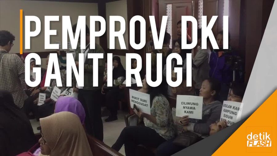 Warga Bukit Duri Menang di Pengadilan, Pemprov DKI Ganti Rugi