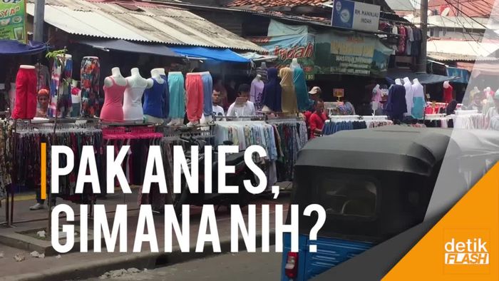 PKL Bandel dan Preman Merajalela di Tanah Abang