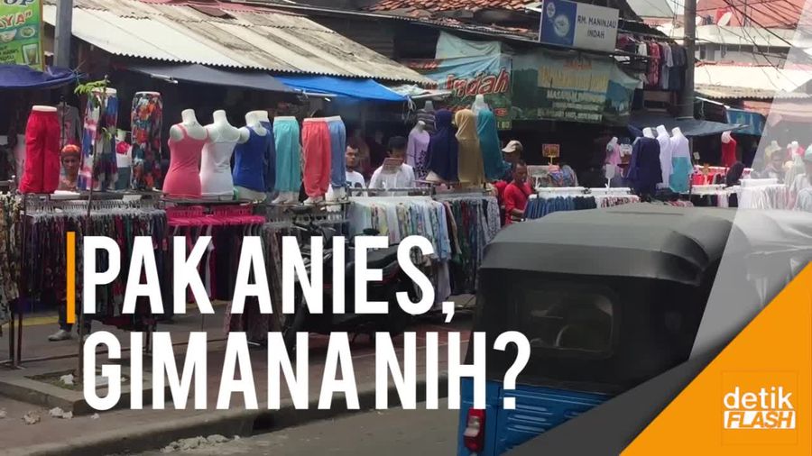 PKL Bandel dan Preman Merajalela di Tanah Abang