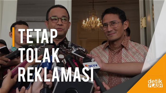 Anies Bicara Pertemuannya dengan Prabowo dan Pengembang Reklamasi  