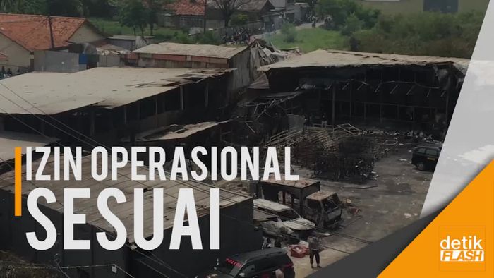 Polisi: Operasional Pabrik Kembang Api di Kosambi Sesuai Izin
