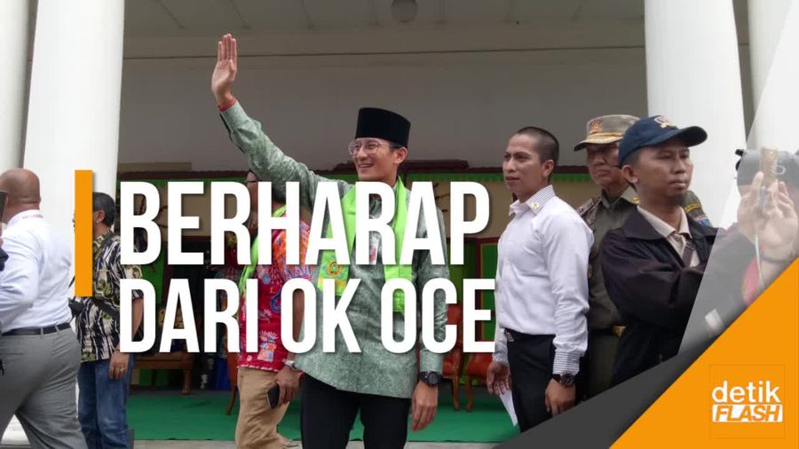Sandi: Semoga OK OCE Lahirkan Juragan-juragan Baru Betawi