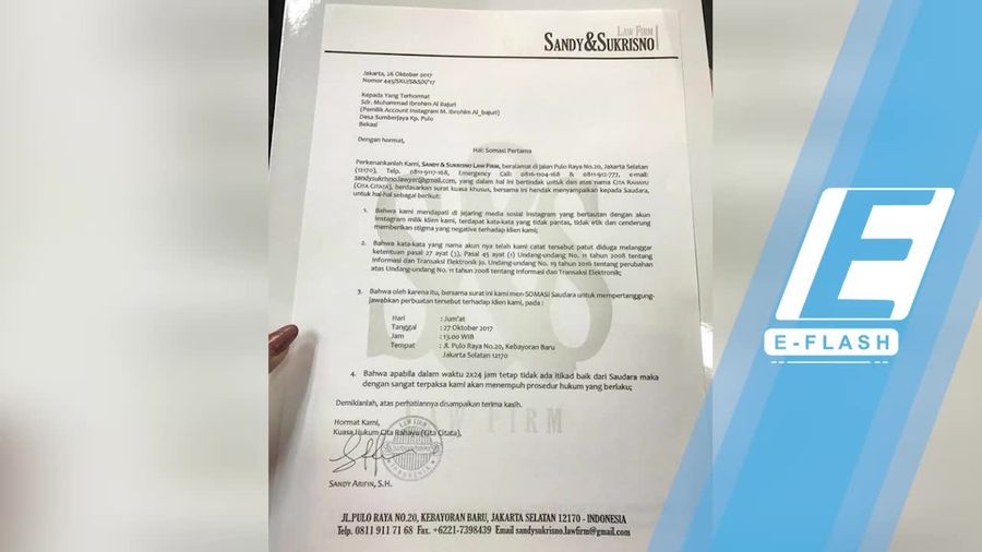 Geram, Cita Citata Keluarkan Somasi agar Netizen Nakal Jera